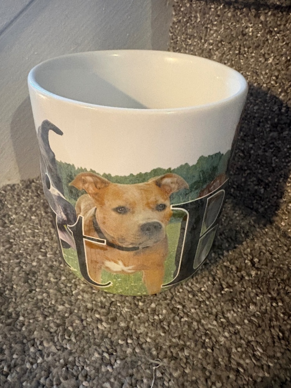 Pit Bull mug & Rescue mug selling together.